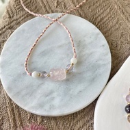 摩根石貔貅可愛編織項鍊