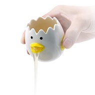 Cute Chicken Ceramic Egg White Separator Creative Egg Separator Egg Yolk Protein Separator Filter Ba