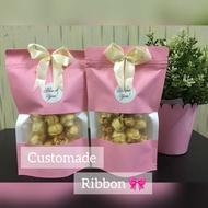 Riben Bow (small) /Riben Door Gift/Riben Hiasan (50 pieces/pkt)20 sen/PCs😍