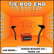 (2 PCS) 100% BRAND 555 JAPAN TIE ROD END SET SE-N151 FOR NISSAN MURANO Z51 / TEANA J32
