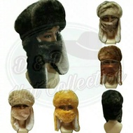 Russian Hat Ushanka Mask Fur Hat Winter Hat