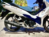 ท่อผ่าหมกกึ่งเปิด คอไล่ Wave125i Led ปี2023-25