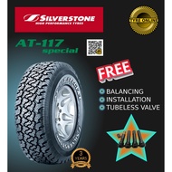 SILVERSTONE AT-117 SPECIAL 235/75R15 NEW TYRE TIRES TAYAR BARU 15 RANGER PAJERO ONLINE FREE INSTALLA