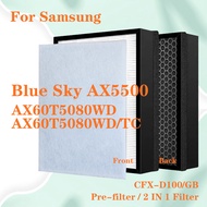 สำหรับ Samsung ฟ้า AX5500 AX60R5080WD/ST เซนต์ AX60R5080WD เครื่องกรองอากาศ CFX-D100 /GB เปลี่ยนประก