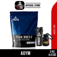Agym Titan Whey Protein 2kg (60 Serving) Whey Vitamin
