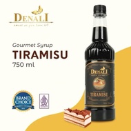 Denali Gourmet Syrup Tiramisu 750ml Oyster Syrup Aroma Solution Cafe Indonesia