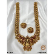 Indian matt finish jewellery set