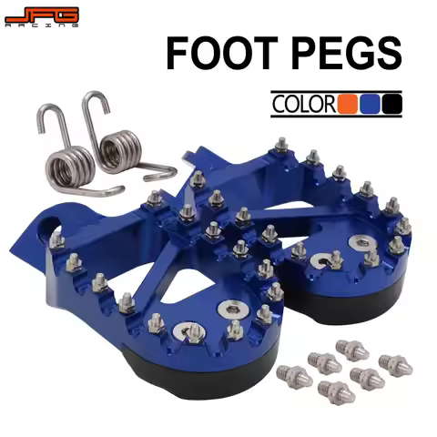 Motorcycle New Footpeg Foot Pegs Pedals Rests For Husqvarna TC TE FC FE FS 65 85 125 250 300 350 450