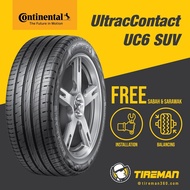 (Year 22) Continental UC6 SUV  Tyre 17 19 20 Inch Tayar Tire (FREE INSTALLATION/Delivery) SABAH SARAWAK Audi Volvo BMW Mercedes BYD Clearance Sale