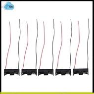 5PCS 1 23A A23 12V Battery Storage Clip Holder Box Case Cell Holder With Wire