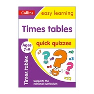 Times Tables Quick Quizzes: Ages 7-9 (Collins Easy Learning KS2) Paperback – Illustrated by Collins 