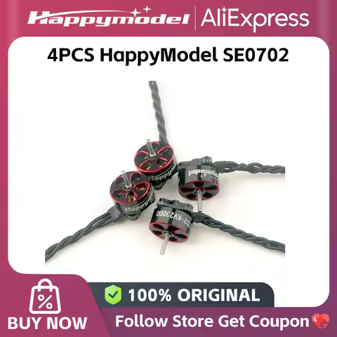 4PCS HappyModel SE0702 28000KV 26000KV 2300KV 1S Brushless Motor for RC FPV Freestyle 65mm 75mm Tiny