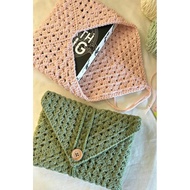 Book sleeve | Bibble sleeve | Handmade A5 envelope novel cover