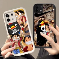 DJ-37 One Piece Team Silicone Casing black and white for Infinix Note Zero 40Pro5G 40 40Pro 30 Infi 