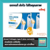 Amsel Collagen Type II Plus Curcumin 30 Caps แอมเซล คอลลาเจน ไทป์ ทู (2กล่อง)