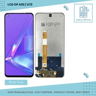 LCD OP A92 / A72 Display + Touch Screen Digitizer Repair Sparepart Replacement