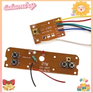 LAKAMIRY 2 pairs RC Transmitter Board, 4 Channels Circuit Board RC Control Board, Accessories 27MHz 
