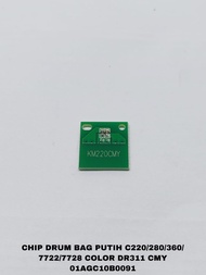 CHIP DRUM BIZHUB MINOLTA C220 280 360 7722 7728 DR311 COLOR CMY