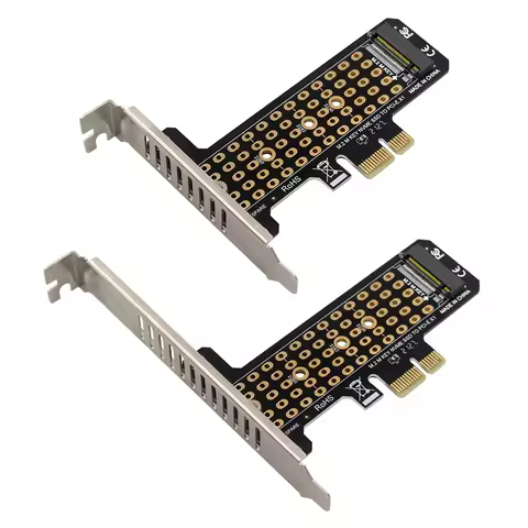 NVME SSD M2 PCIE 1x Adapter PCIE To M2 Adapter M.2 NVME SSD To PCI Express X1 Card Riser Adapter Sup