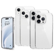 iPhone 15/15 Plus/15 Pro/15 Pro Max Hybrid全覆式透明手機殼
