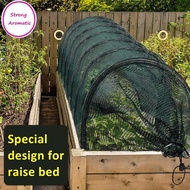 STRO Outdoor Garden Greenhouse Tunnel Shade Net Cover Portable Cloche Hoops For Garden Courtyard Pat