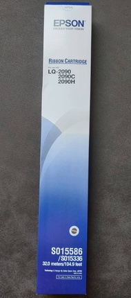 ตลับผ้าหมึกดอทฯ  S015586 EPSON LQ-2090 (Original) คุณภาพสูง เก็บทุกรายละเอียดพิมพ์ชัด สวยลงตัวทุกแบบ