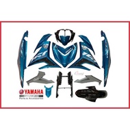 100% ORIGINAL Y15 Y15Z Y15ZR V2 COVERSET COVER SET BODYSET GREEN CM6 (CYAN) With STRIPE STICKER
