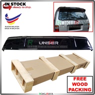 [FREE WOOD PACKING] Toyota Unser 1997-2004 AG Rear Wing Spoiler Visor Windscreen Sun Deflector (Big 