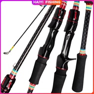 HAIYI FISHING Ultralight fiberglass rod resistance 10 kg 1.65m/1.8m power 2-section casting rod spin