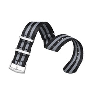 Cmooth Seatbelt Nylon Watch Strap 20mm 22mm Premium Quality Nylon Nato Strap Military Straps  For 00