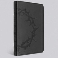ESV PREMIUM GIFT BIBLE (TruTone, Charcoal, Crown Design) Imitation Leather