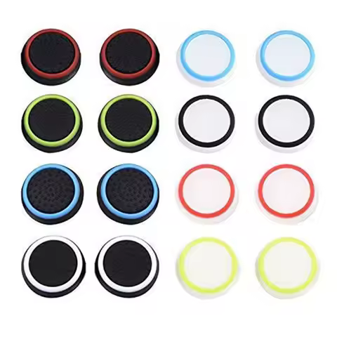 NEW 10Pcs/set Controller Thumb Silicone Stick Grip Cap Cover for Play Station5 PS5 PS4/PS3/PS2 XBOX 