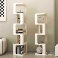 Rak Paparan Rak Buku Mainan Besi Seni Rak Paparan Sisi Rak Buku Sudut Rak Penyimpanan Ruang Tamu Rak