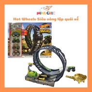 Hot Wheels Super Loop Monster Truck Race Track with 8 Vehicles