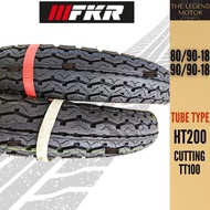FKR TAYAR TYRE 18 HT200 Tube Tyre TIRE TIRES TYRES 80/90-18 90/90-18 Cutting TT100