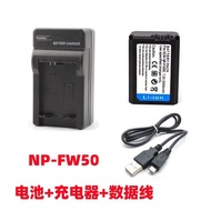 Sony A5000 A5100 A6000 A6100 Mirrorless Camera NP-FW50 Battery+Charger+Data Cable