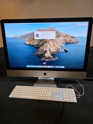 Apple iMac 27吋 (a1419) 連原裝 Apple A1243 有線薄型數字鍵盤