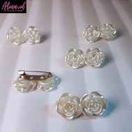 Bros hijab /Bros mawar/Peniti hijab/Bros dagu/Brooch