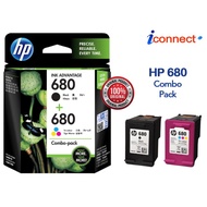 Original HP 680 Black Ink Cartridge / HP 680 Colour Ink Cartridge / HP 680 Combo Pack
