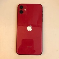 蘋果 IPhone 11 紅色特別版 128G八成新