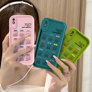 Trendy New Year Calendar Phone Case for Redmi 10A 9A 9C 9T A1 A2 Note 9S Note 9 Pro Max POCO X3 X3 N