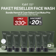 [PAKET RESELLER FACE WASH : ISI 6 8 & 12 PCS] Kahf Face Wash 50 & 100 ml - Bundle Hemat dan Cuan Pak
