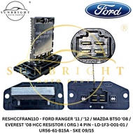 FORD RANGER '11 / '12 / MAZDA BT50 '08 / EVEREST '08 HCC RESISTOR ( ORG ) 4 PIN - LD-1F3-001-01 / UR