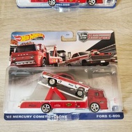 Hot Wheels premium 貨櫃車組合 Tomy 車仔