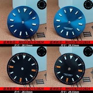 Watch Dial Parts Blue Green Luminous Suitable for NH35/8215/2824 Movement Watch Accessories Replacem