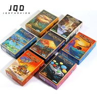 JQD 1Box Board Game Card, English Edition Camping Party Dixit Expansion Pack, Durable Strategic Frie