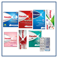 Panadol (Regular/ActiFast/Extend/650mg/Extra/Optizorb/Soluble/Children/Menstrual)