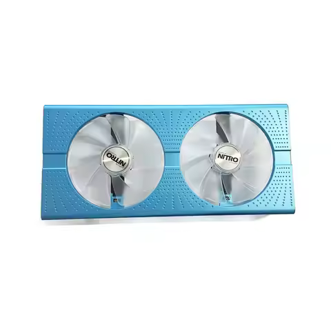 Sapphire RX 580 590 8G D5 Ultra Platinum Aurora Special Edition Fan and Case FD10015M12D CF1015H12D 