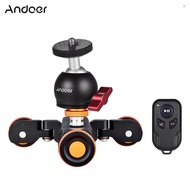 Andoer L4 PRO Motorized Camera Video Dolly with Scale Indication Electric Track Slider Wireless Remo