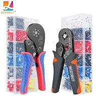 Crimping pliers, crimping couplings, tubular terminal tools hsc8 6-4a/6-6a/16-6 (max. 0,08-16mm m2), crimping tongs for wires